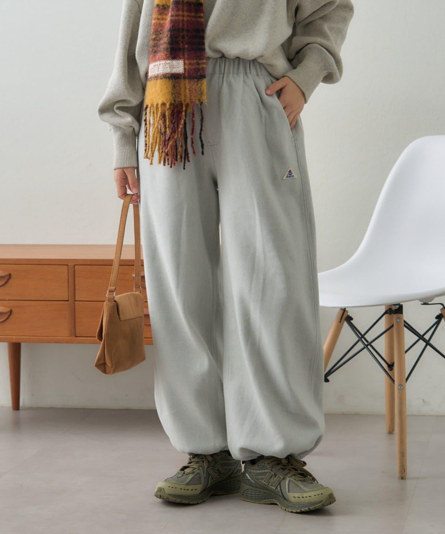 【GEVACO】羊毛感休閒褲