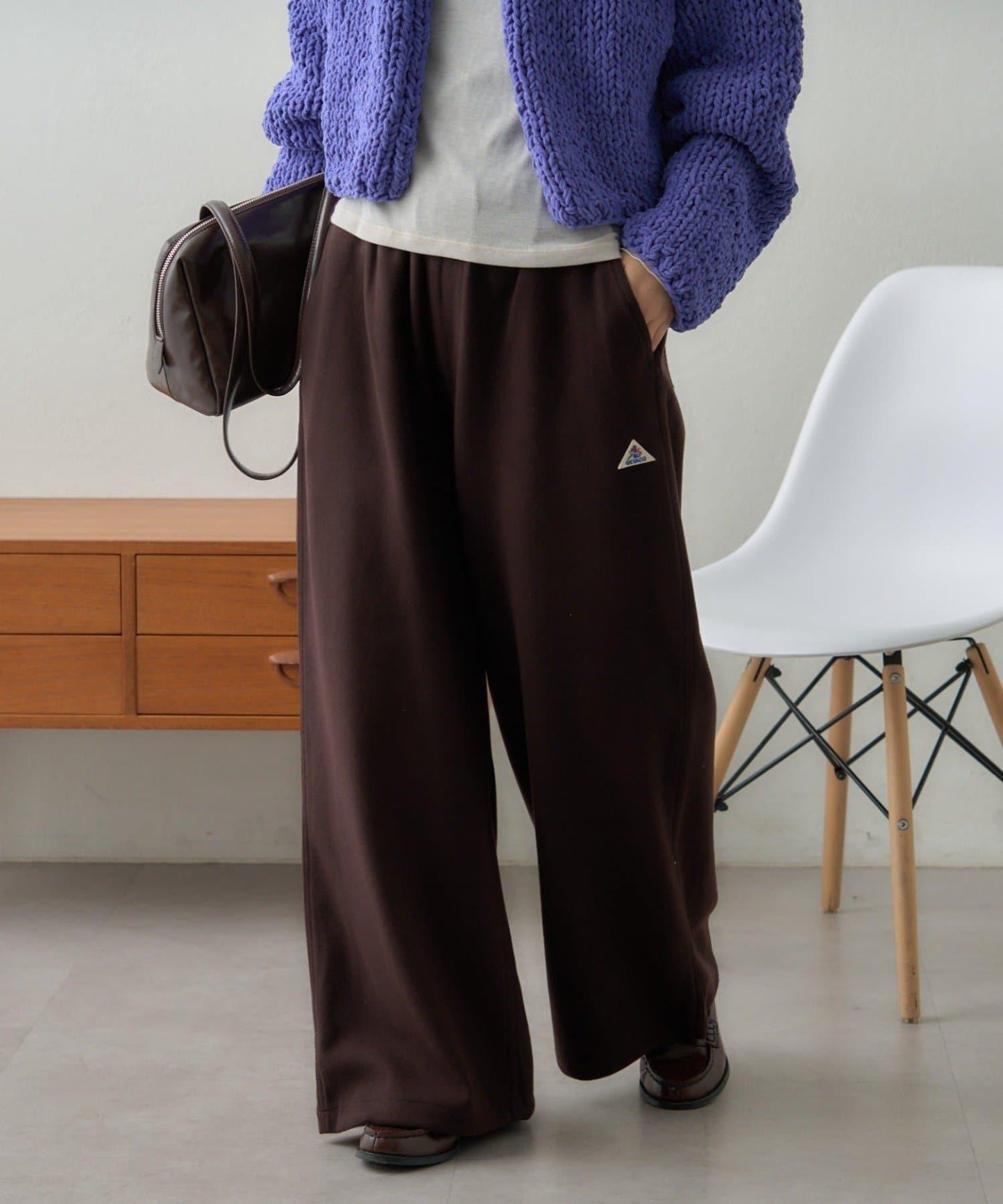 【GEVACO】羊毛感休閒褲