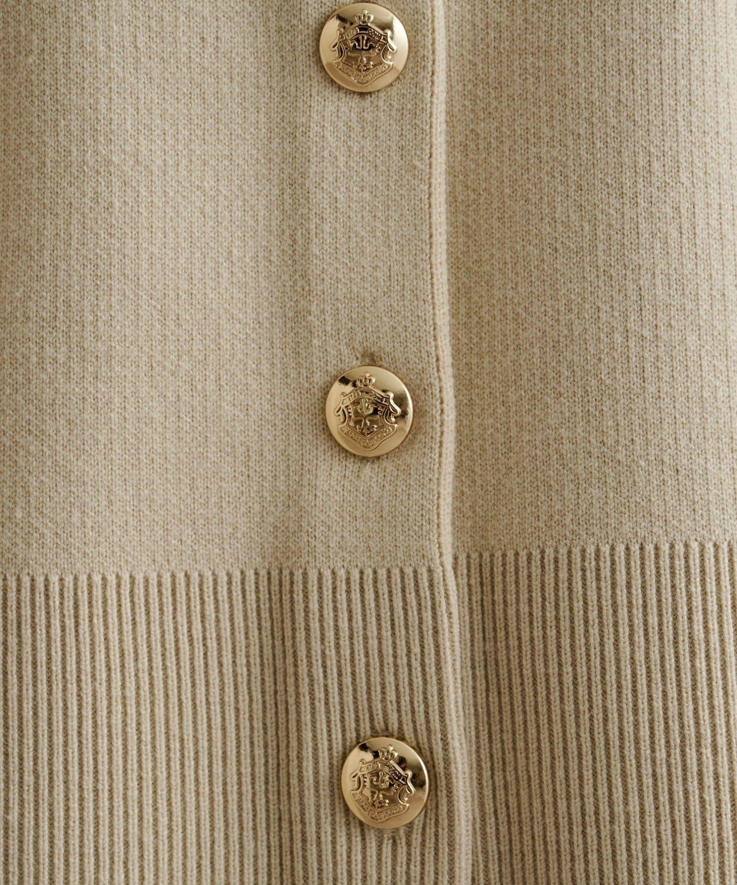 衛衣風格紐扣開衫