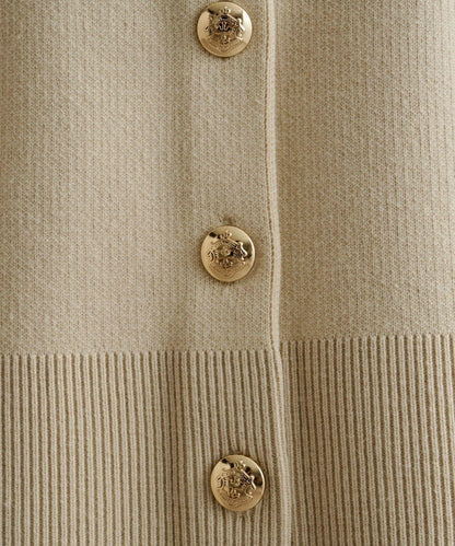 衛衣風格紐扣開衫