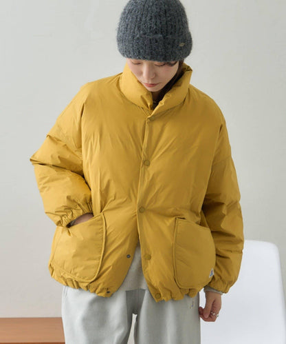 【GEVACO】無縫中長款羽絨夾克