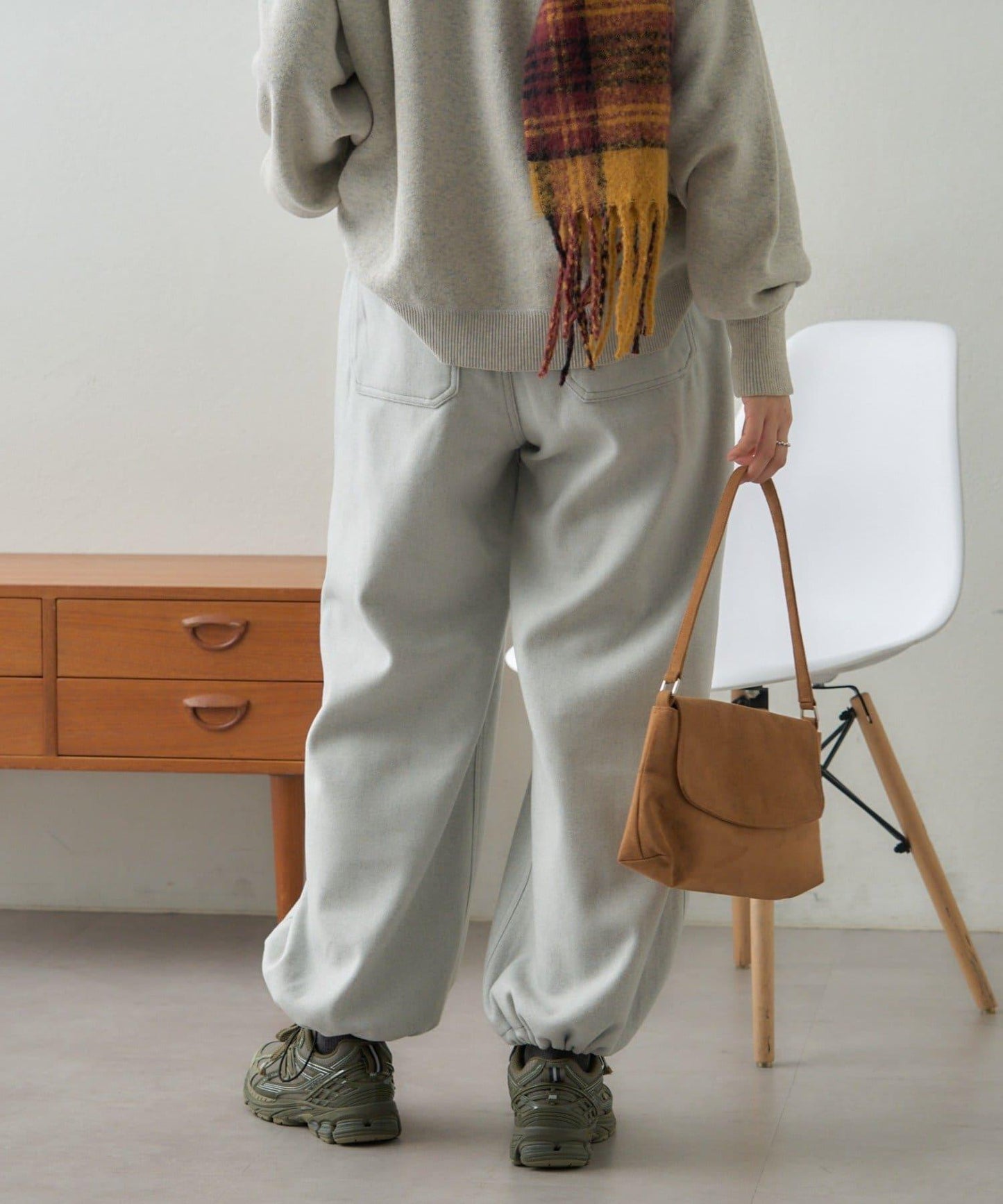 【GEVACO】羊毛感休閒褲