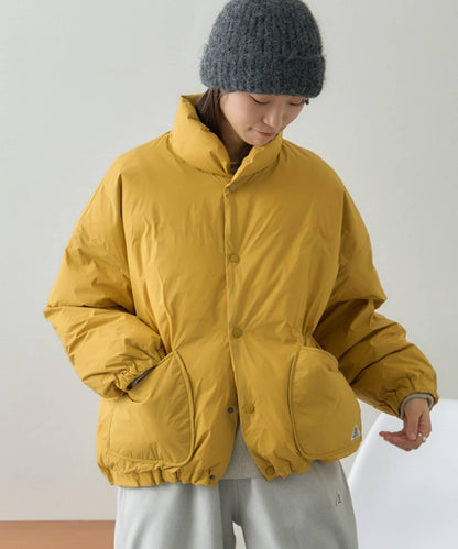 【GEVACO】無縫中長款羽絨夾克