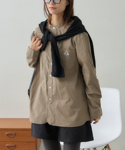 【GEVACO】磨毛立領襯衫