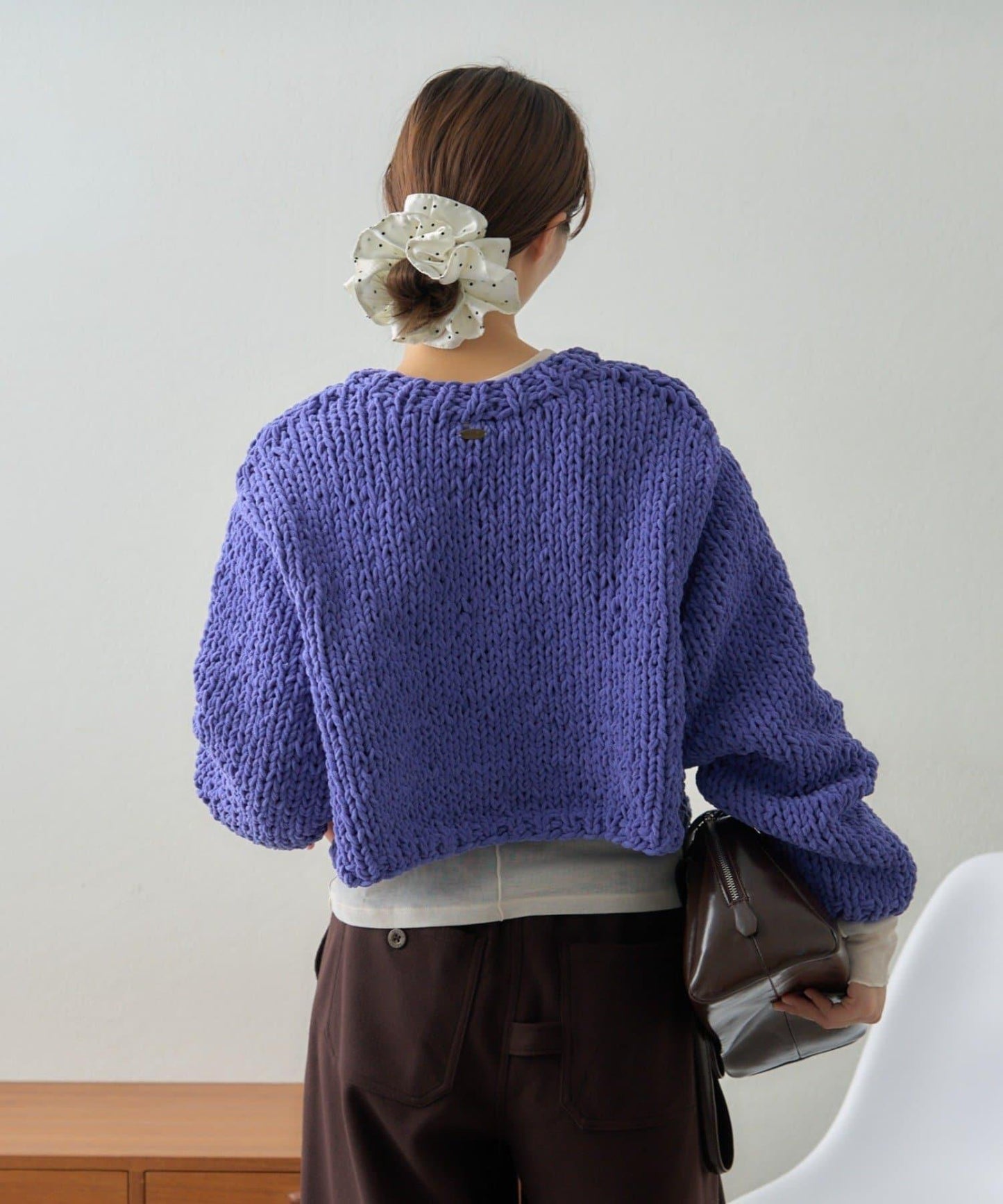 【GEVACO】短款針織開衫