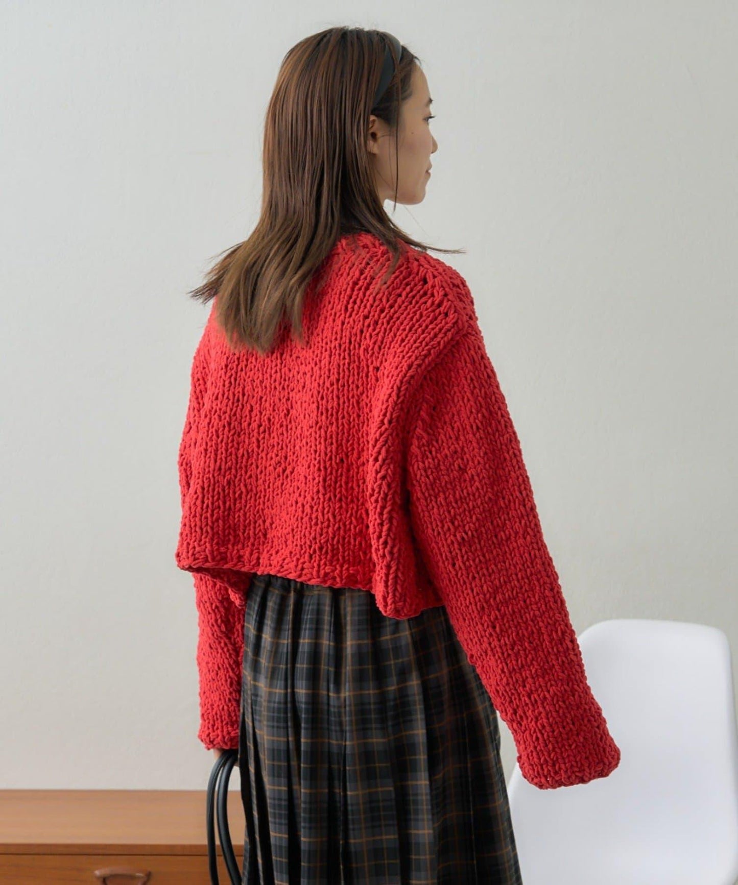 【GEVACO】短款針織開衫