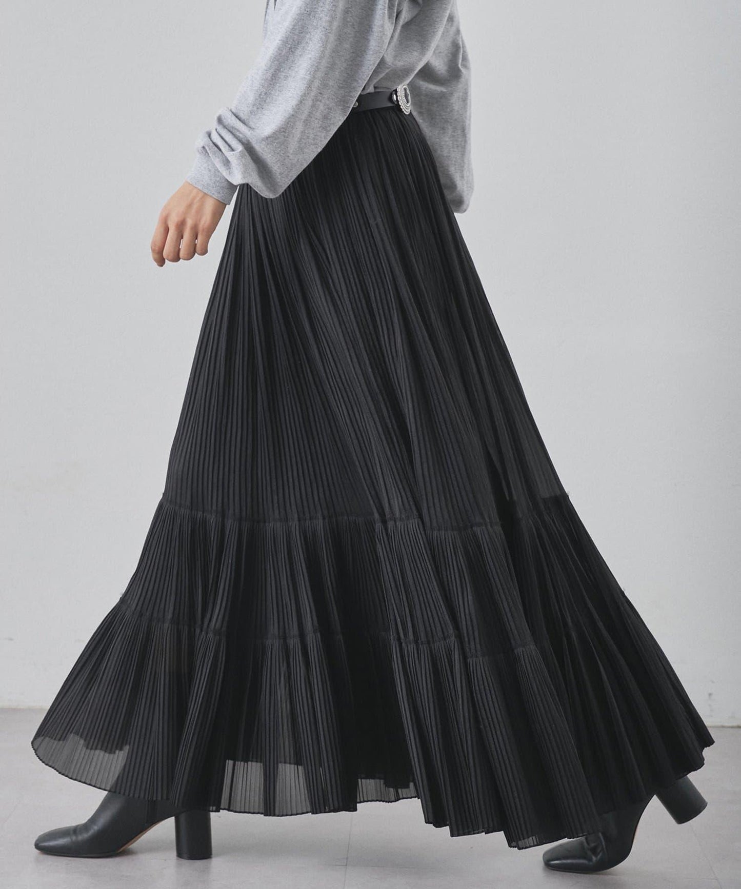 歐根紗層疊半身裙