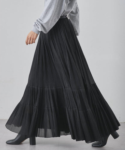 歐根紗層疊半身裙