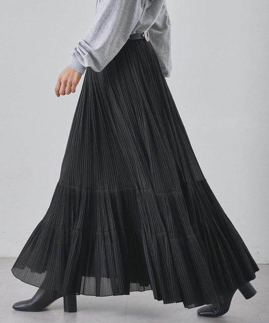 歐根紗層疊半身裙