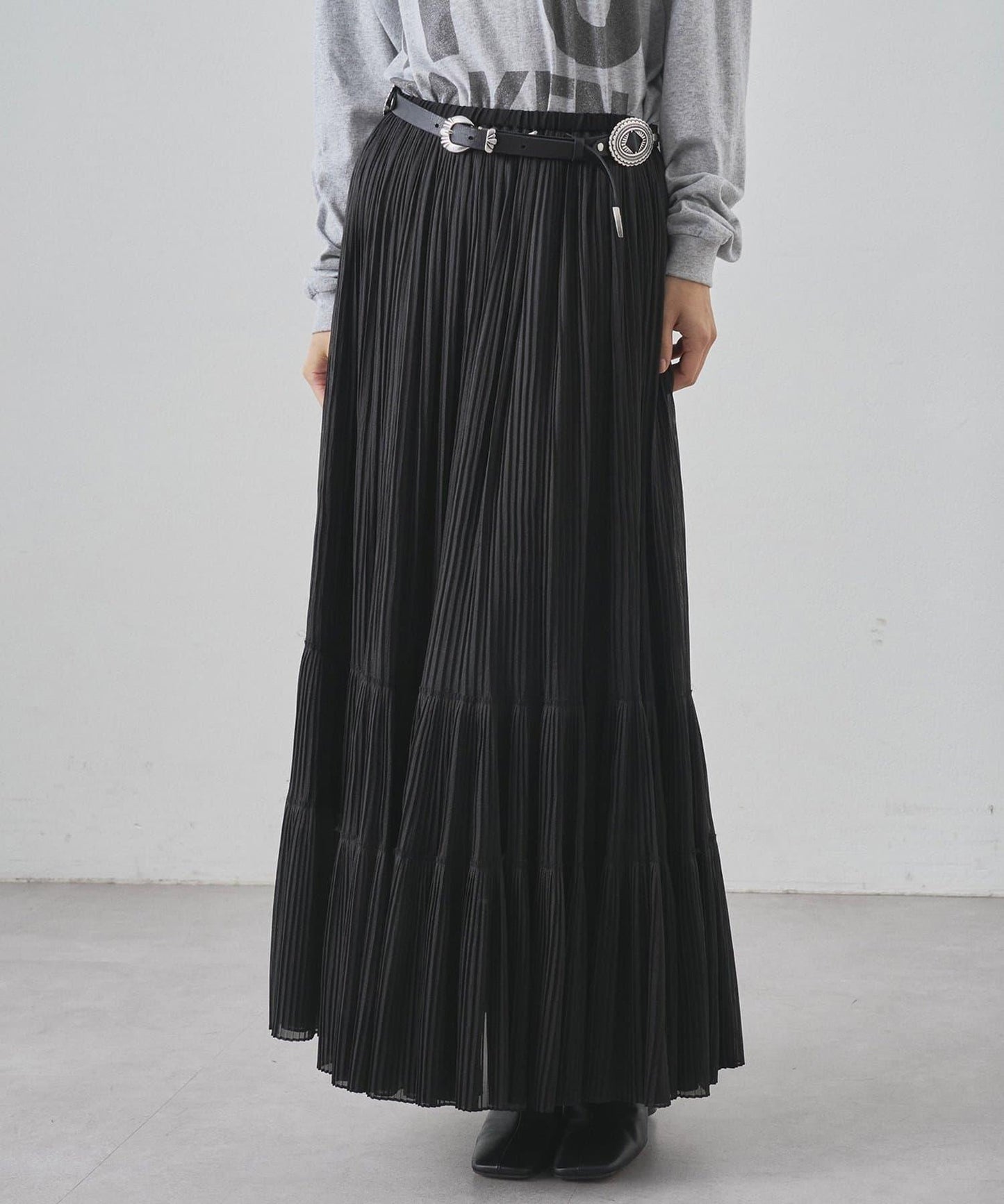 歐根紗層疊半身裙