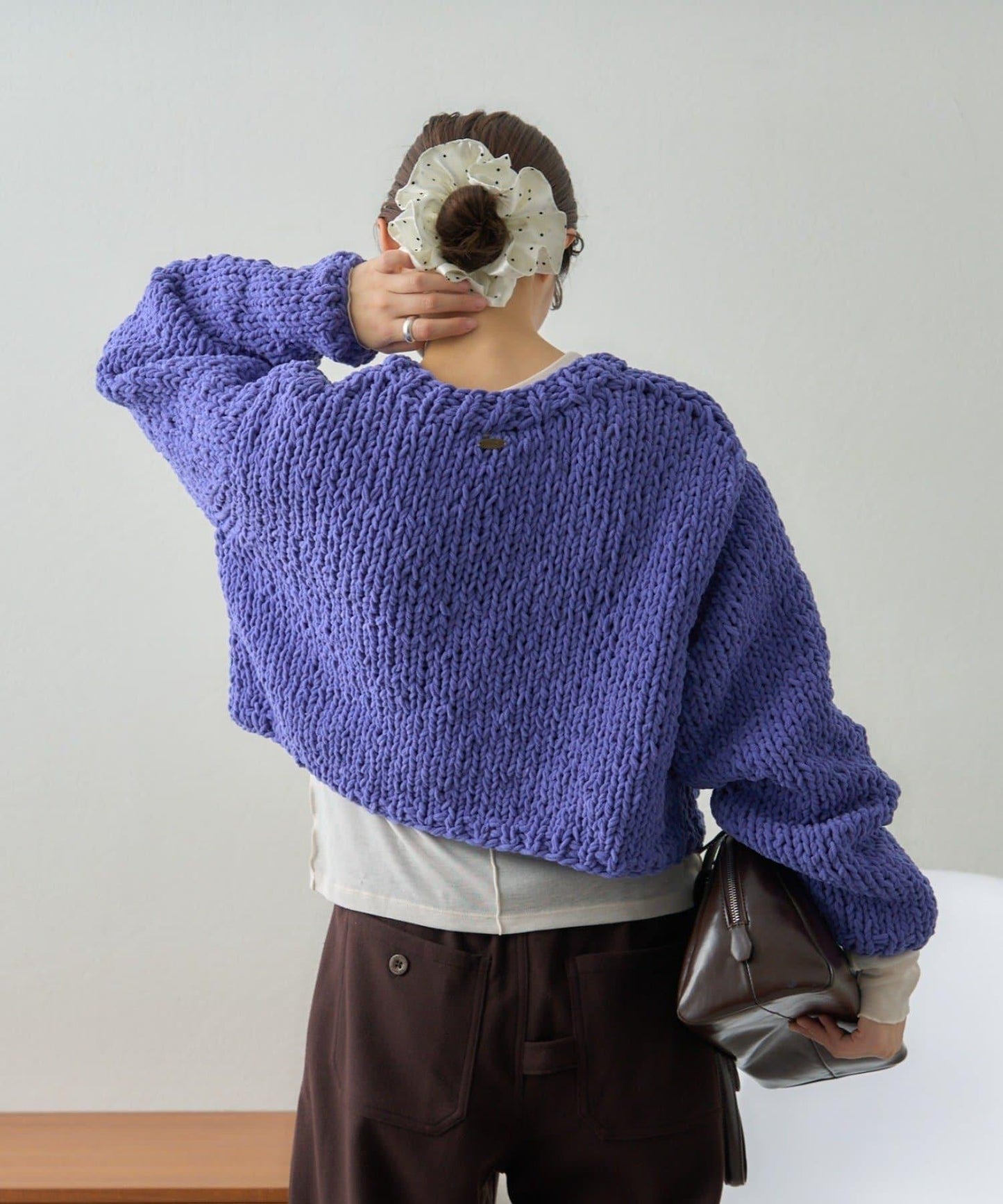 【GEVACO】短款針織開衫