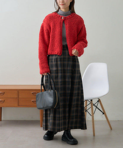 【GEVACO】短款針織開衫