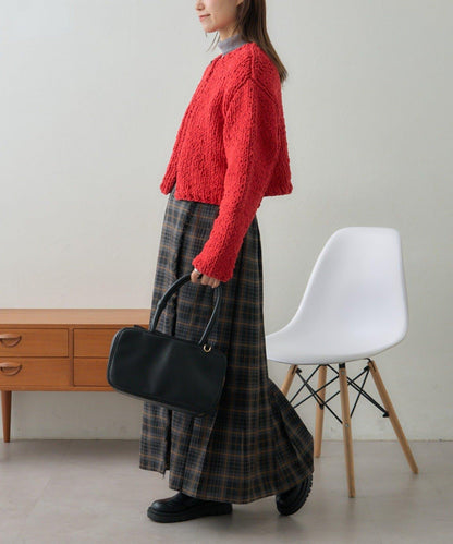 【GEVACO】短款針織開衫