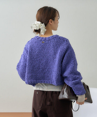 【GEVACO】短款針織開衫