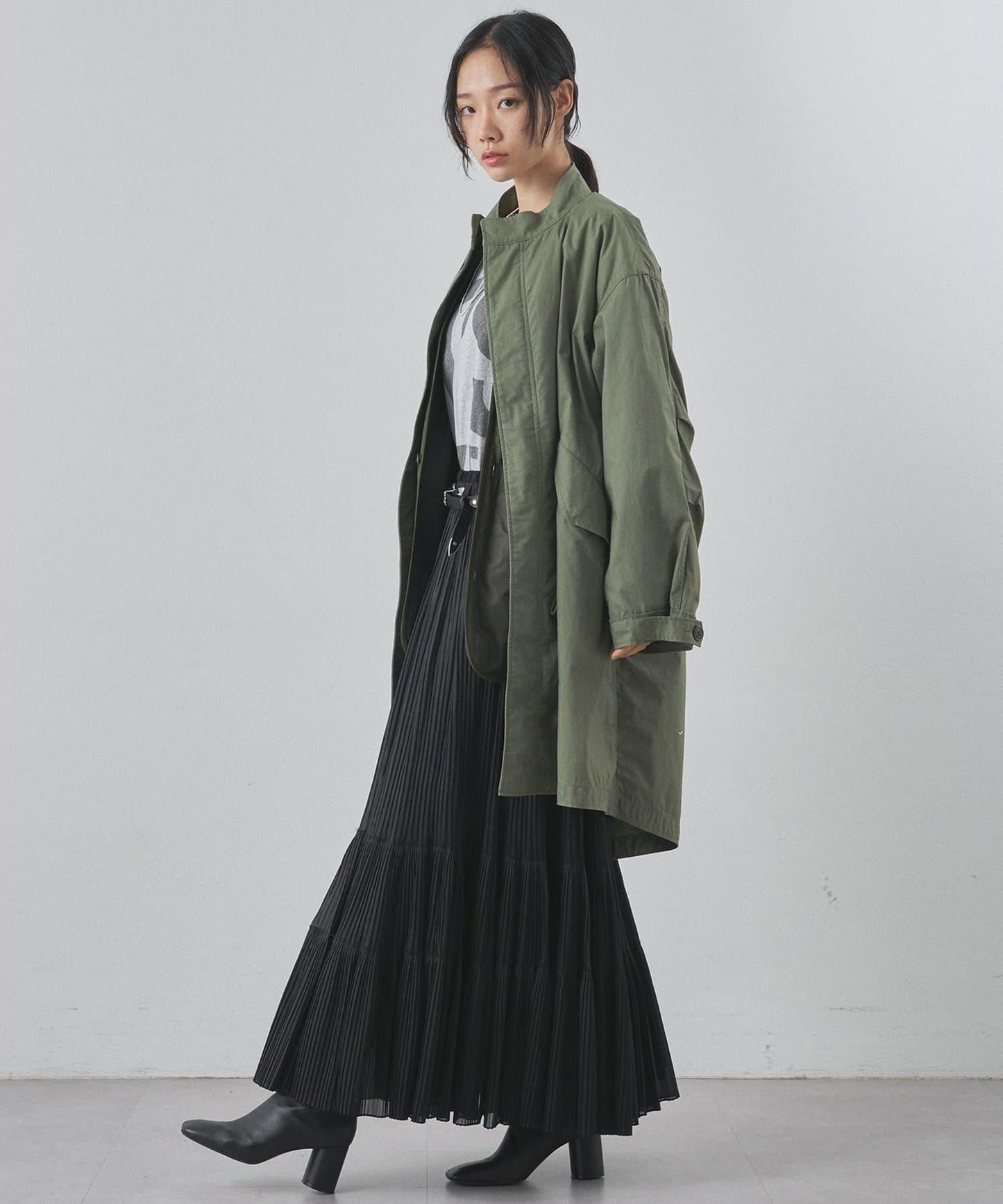 歐根紗層疊半身裙