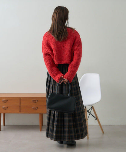 【GEVACO】短款針織開衫