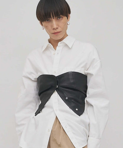 刺繡牛津紡襯衫