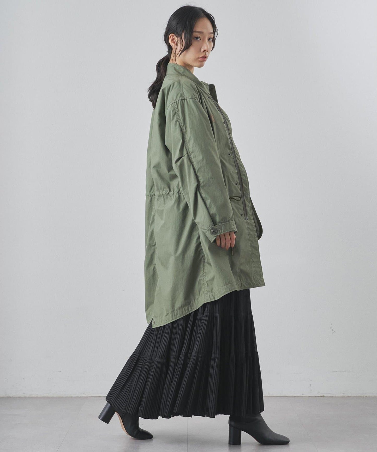 帶內膽軍裝大衣