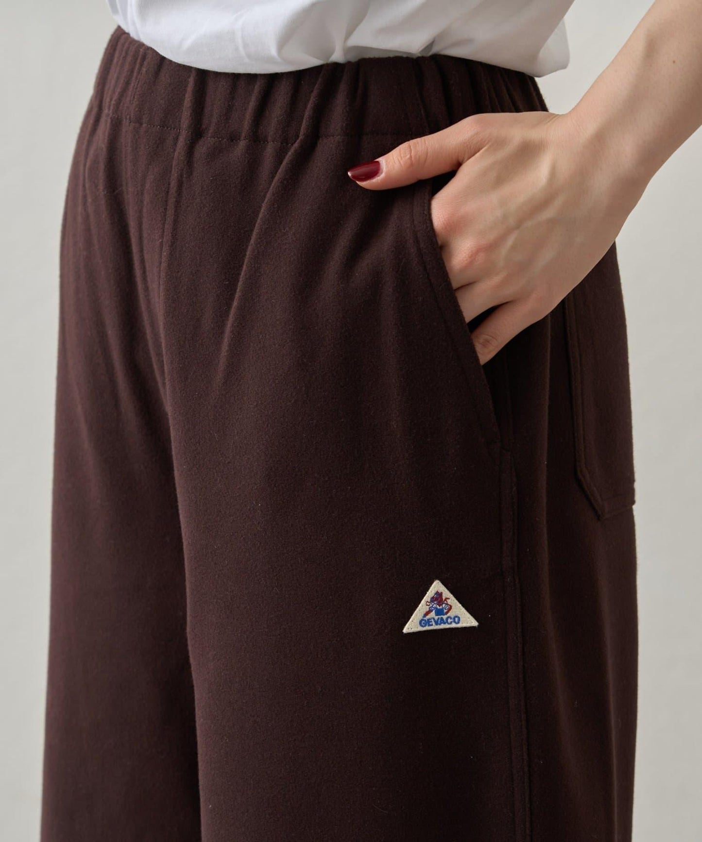 【GEVACO】羊毛感休閒褲