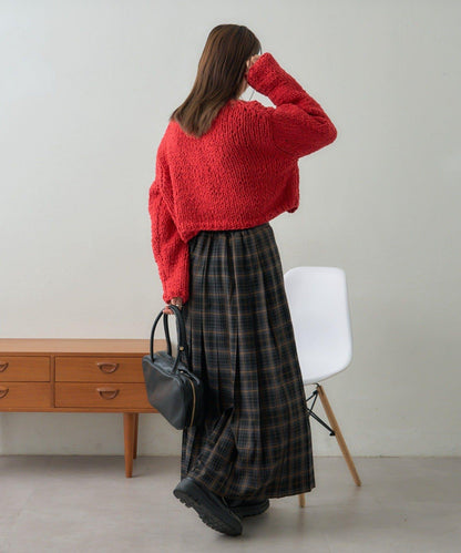 【GEVACO】短款針織開衫