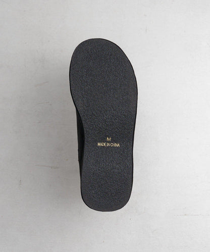 厚底羊羔絨懶人鞋