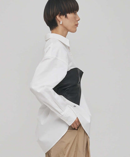 刺繡牛津紡襯衫