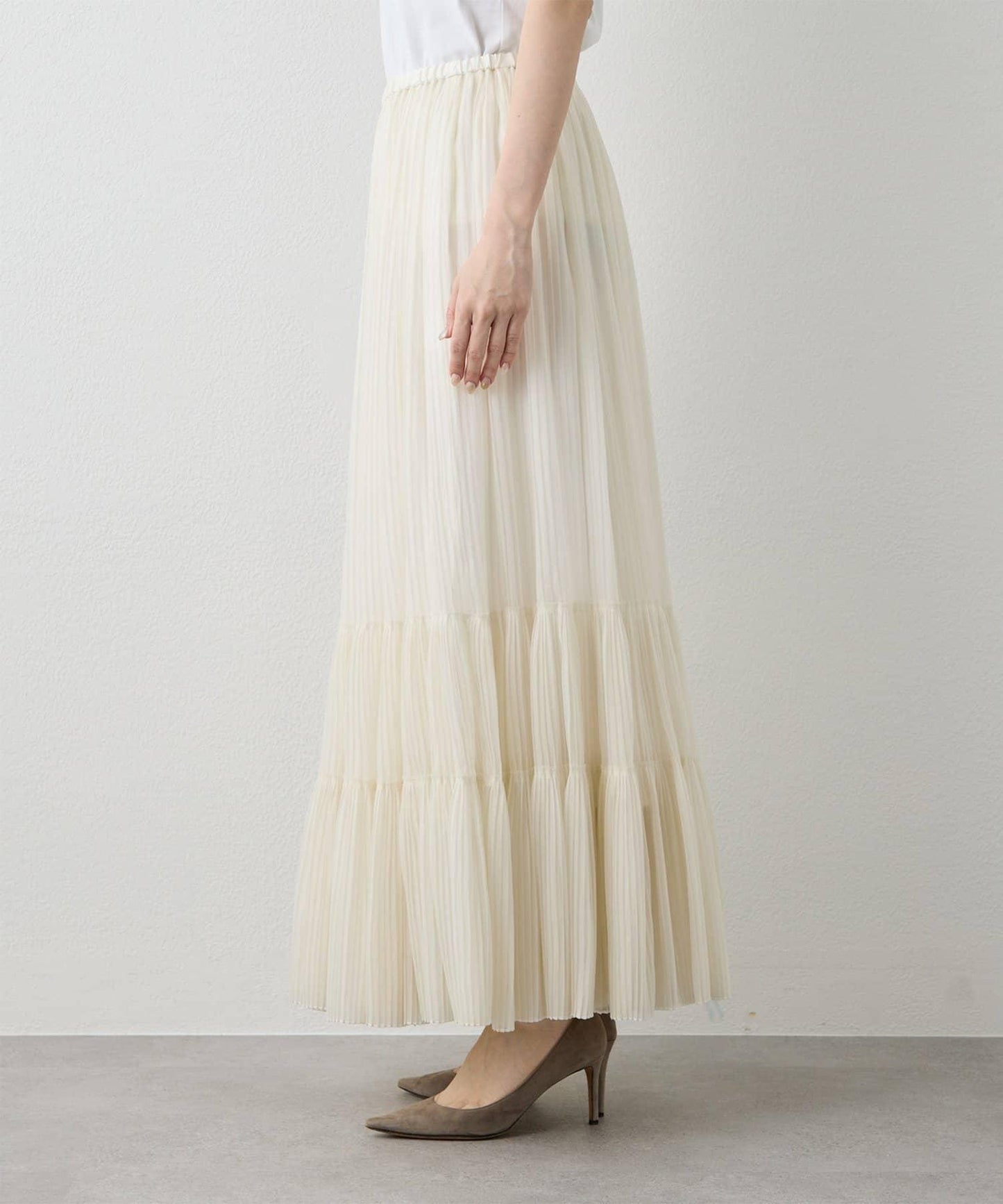 歐根紗層疊半身裙