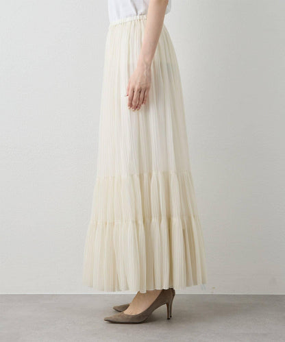 歐根紗層疊半身裙