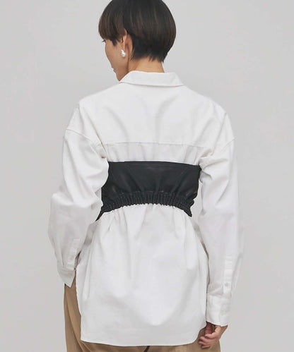 刺繡牛津紡襯衫