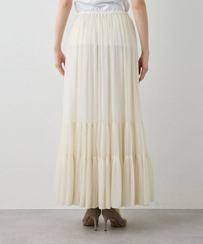 歐根紗層疊半身裙