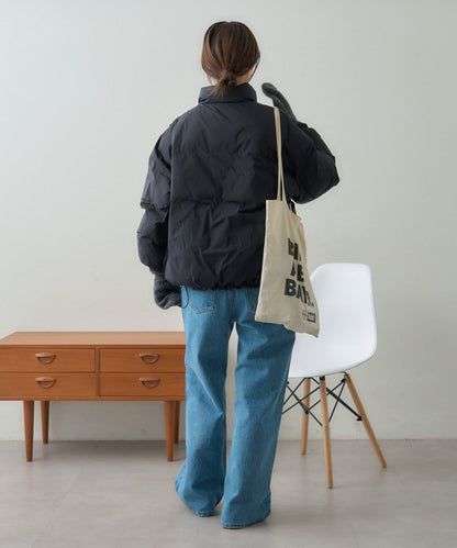 【GEVACO】無縫中長款羽絨夾克