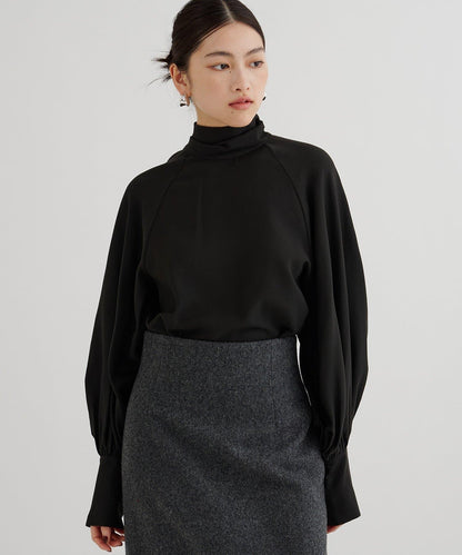 雪紡蝴蝶結領襯衫