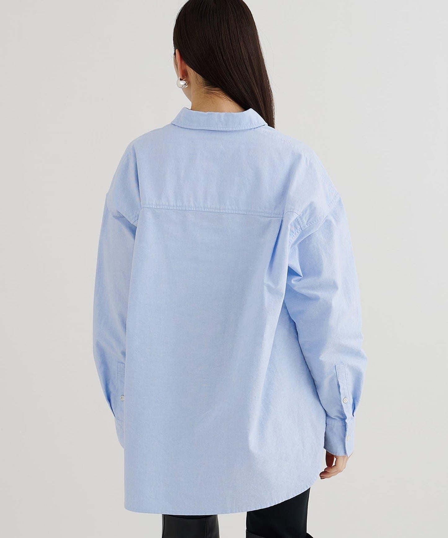 刺繡牛津紡襯衫