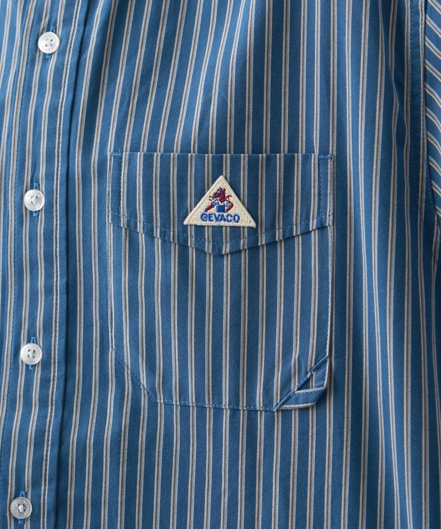 【GEVACO】磨毛立領襯衫