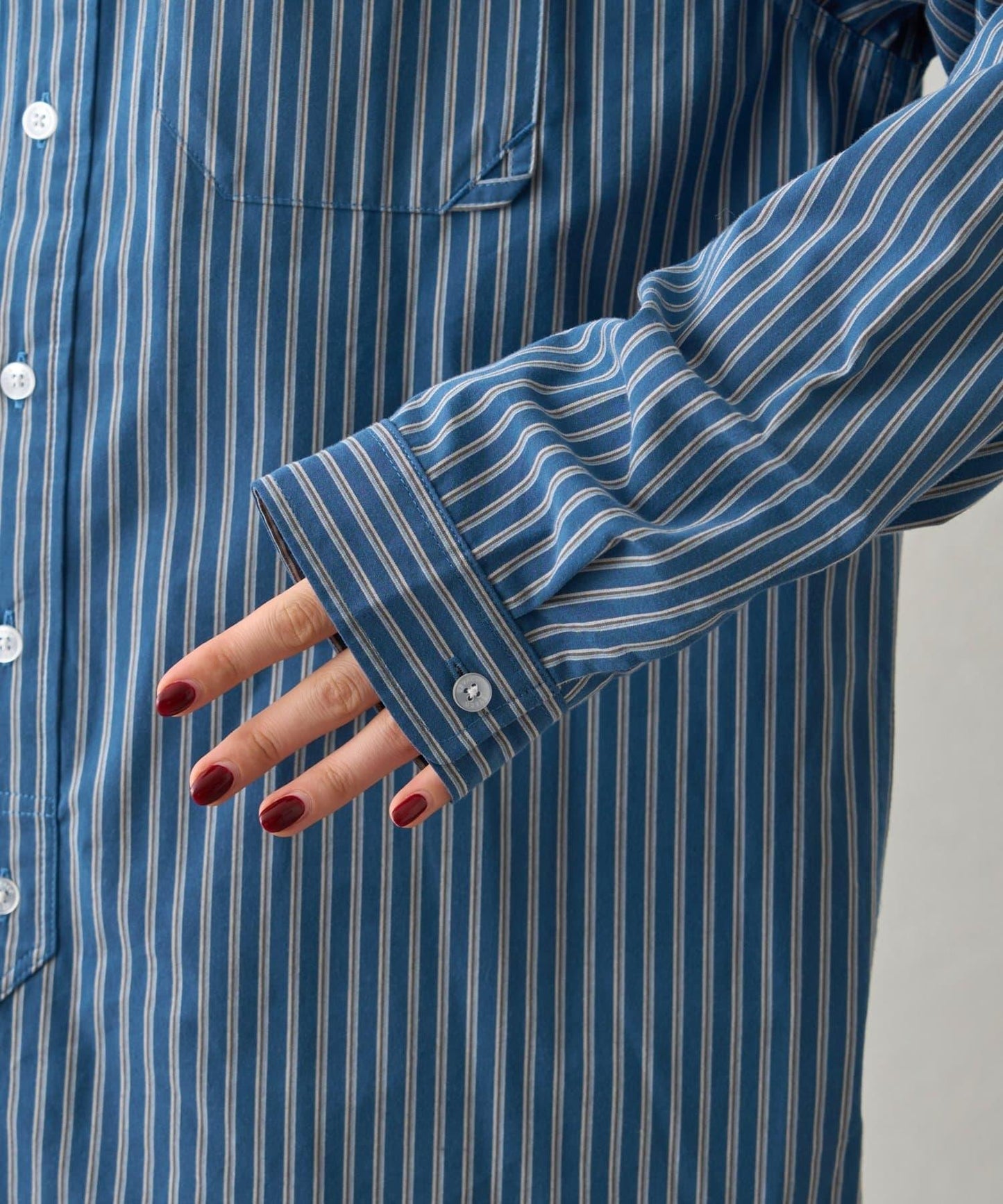 【GEVACO】磨毛立領襯衫