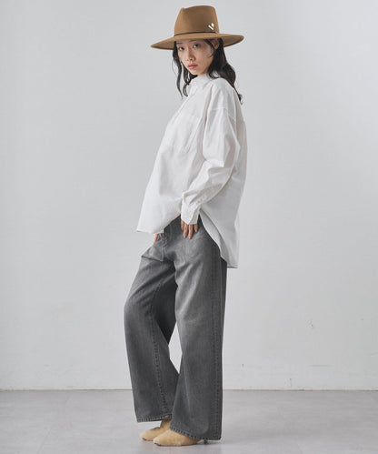 刺繡牛津紡襯衫