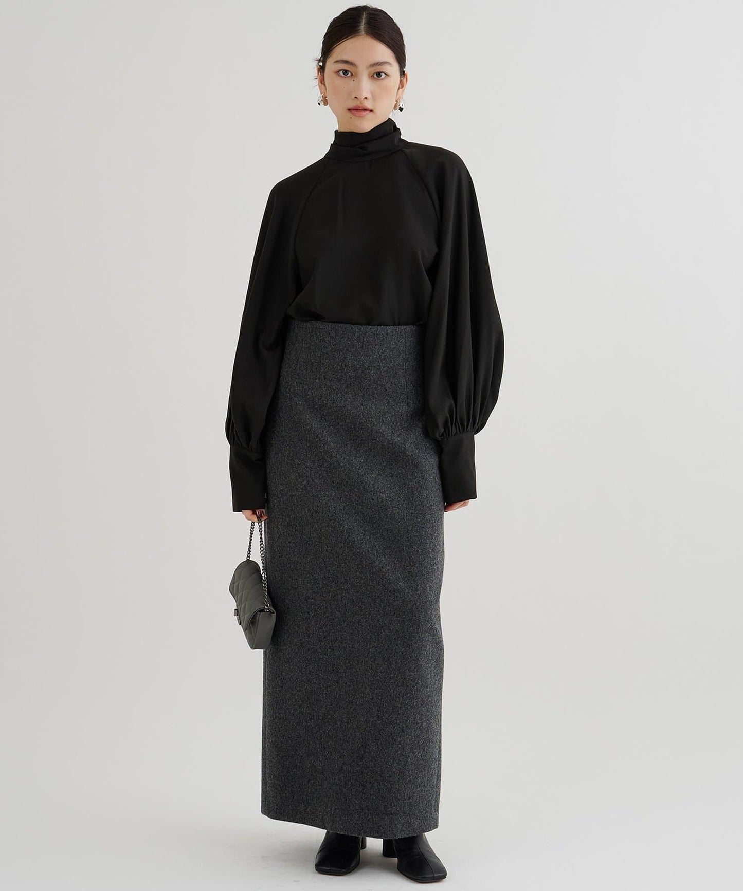 雪紡蝴蝶結領襯衫