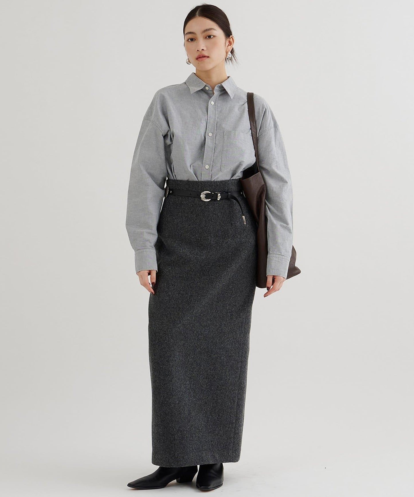 刺繡牛津紡襯衫