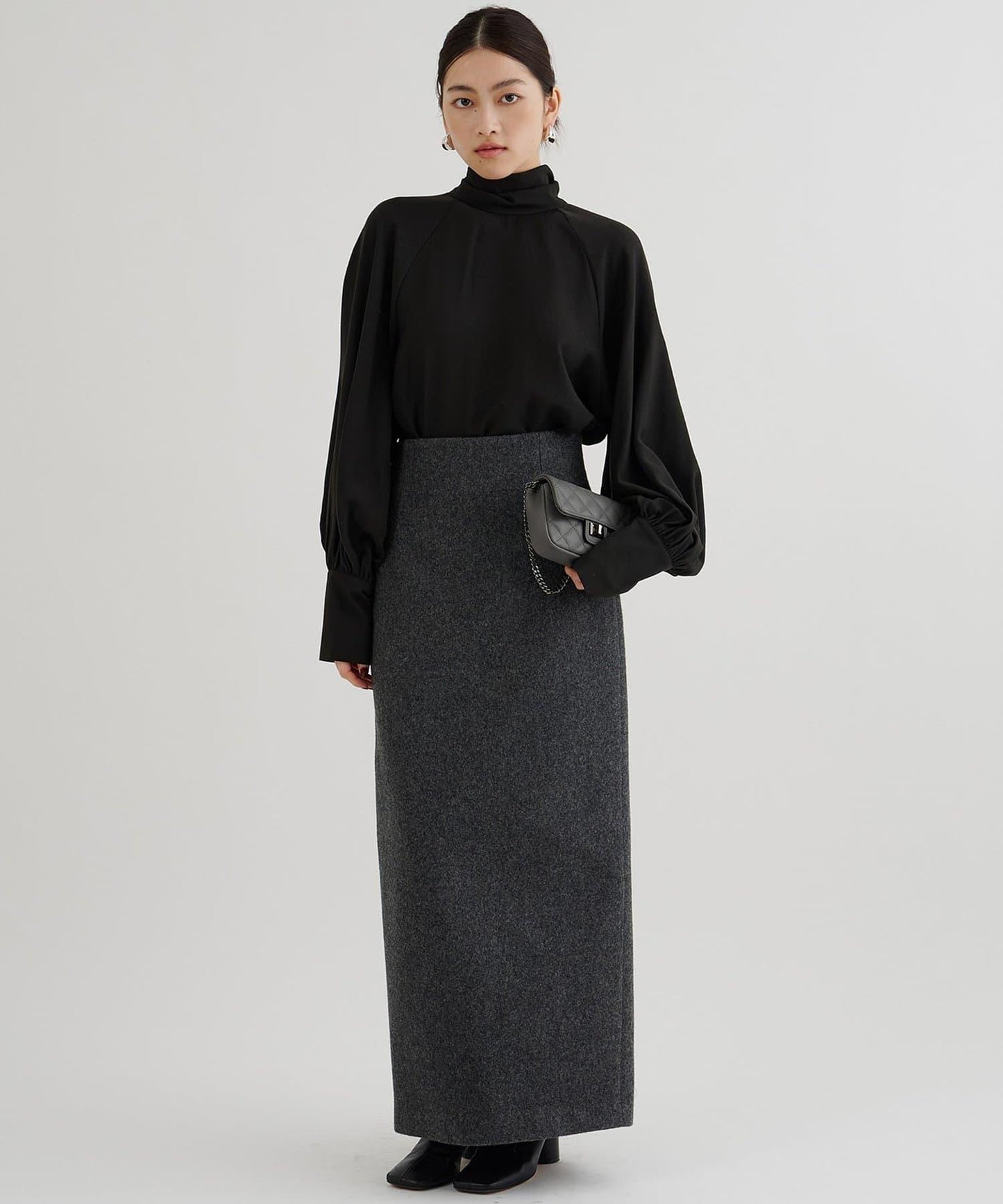 雪紡蝴蝶結領襯衫