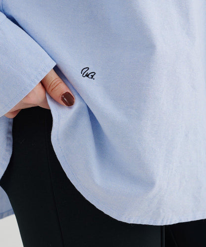 刺繡牛津紡襯衫