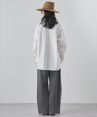 刺繡牛津紡襯衫