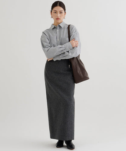 刺繡牛津紡襯衫