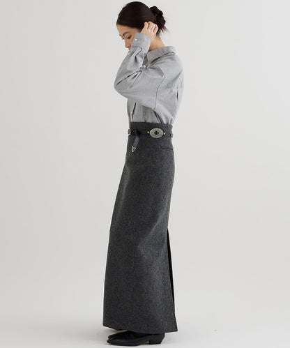 刺繡牛津紡襯衫