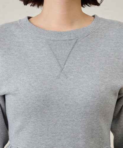 加絨荷葉邊套頭衫