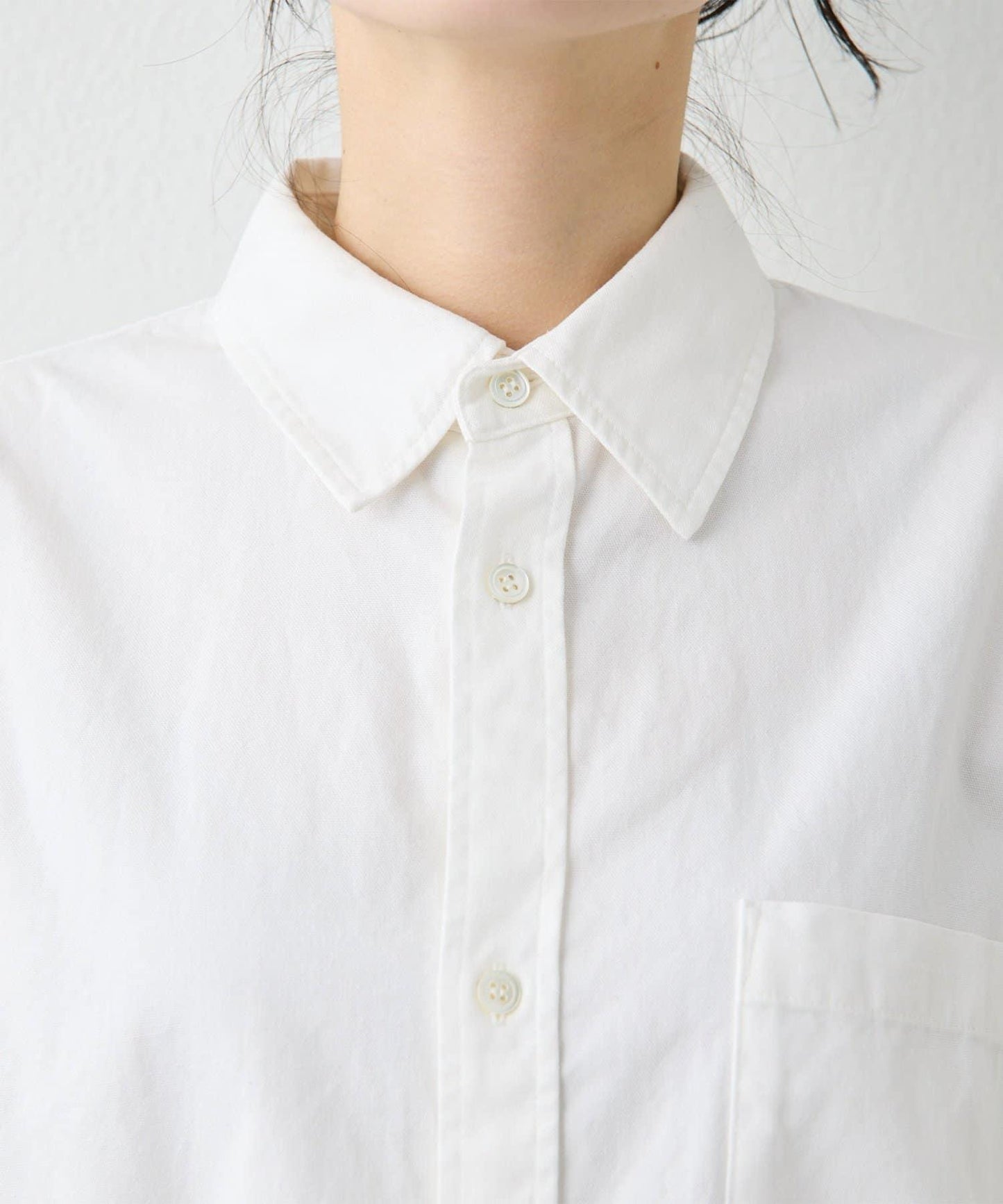 刺繡牛津紡襯衫