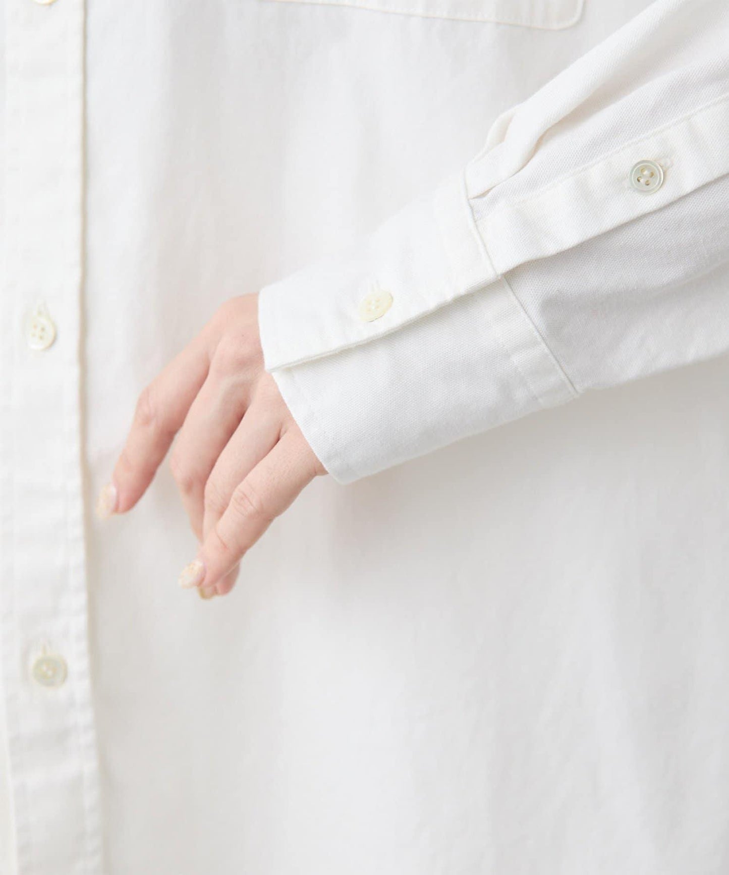 刺繡牛津紡襯衫