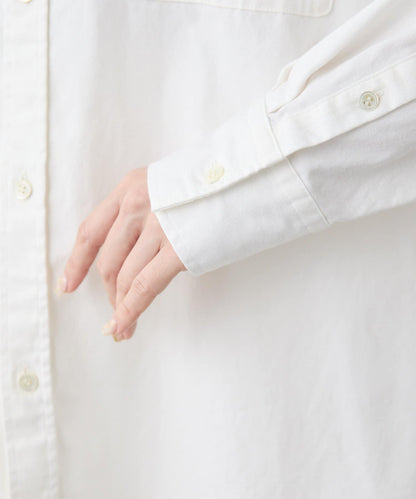 刺繡牛津紡襯衫