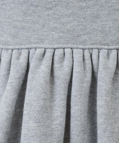 加絨荷葉邊套頭衫