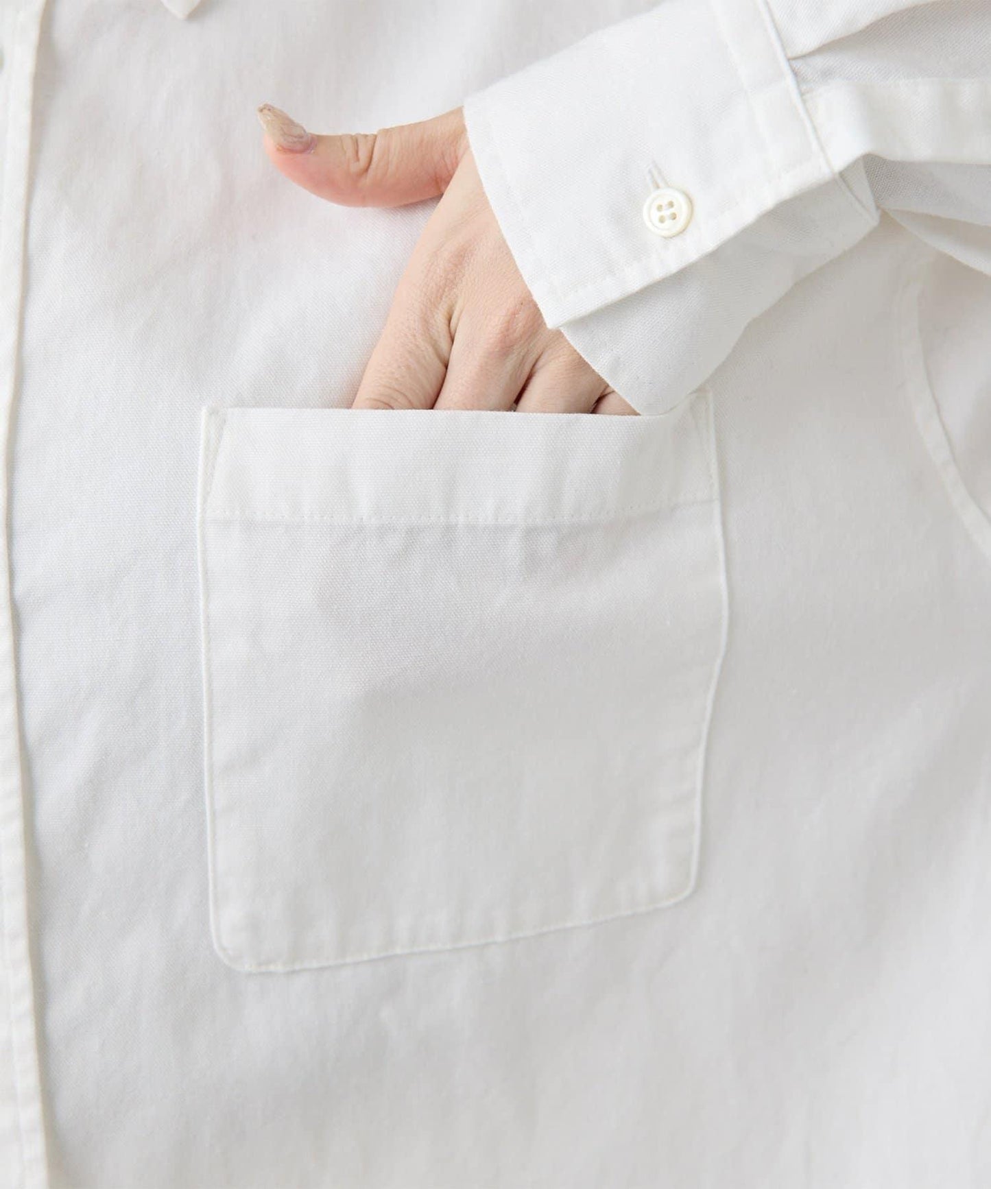 刺繡牛津紡襯衫