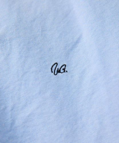 刺繡牛津紡襯衫